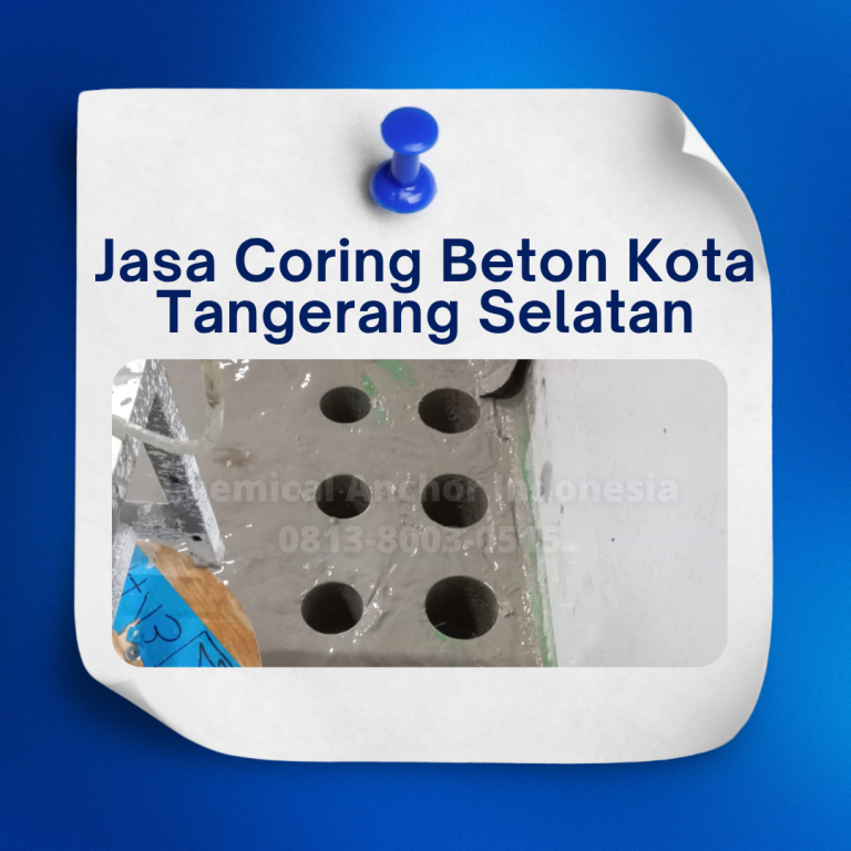 Jasa Coring Beton Kota Tangerang Selatan