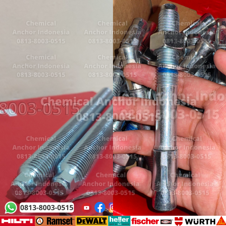 Perbedaan Chemical Anchor dan Mechanical Anchor yang Wajib Anda Tahu