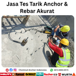 Jasa Tes Tarik Anchor  & Rebar Akurat